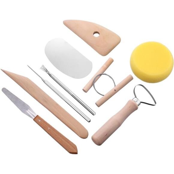 Meuxan 30PCS Pottery Tools Clay Sculpting Tool Set - Picture 4 of 8